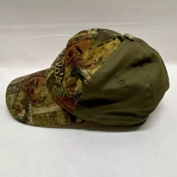 Cabela's Vintage 6 Panel Brushed Twill Low Profile Adjustable Cap Camouflage GUC - Picture 4 of 13